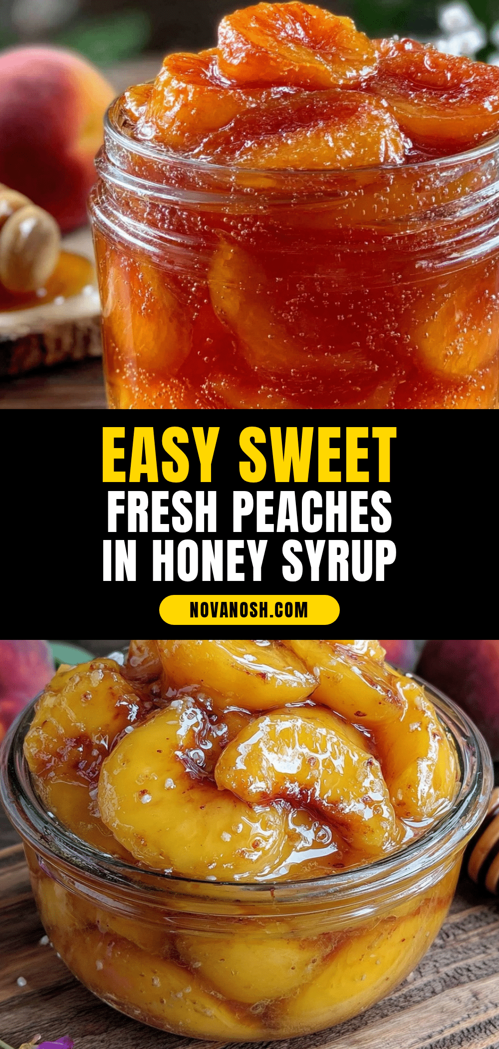 easy canning fresh peaches recipe
