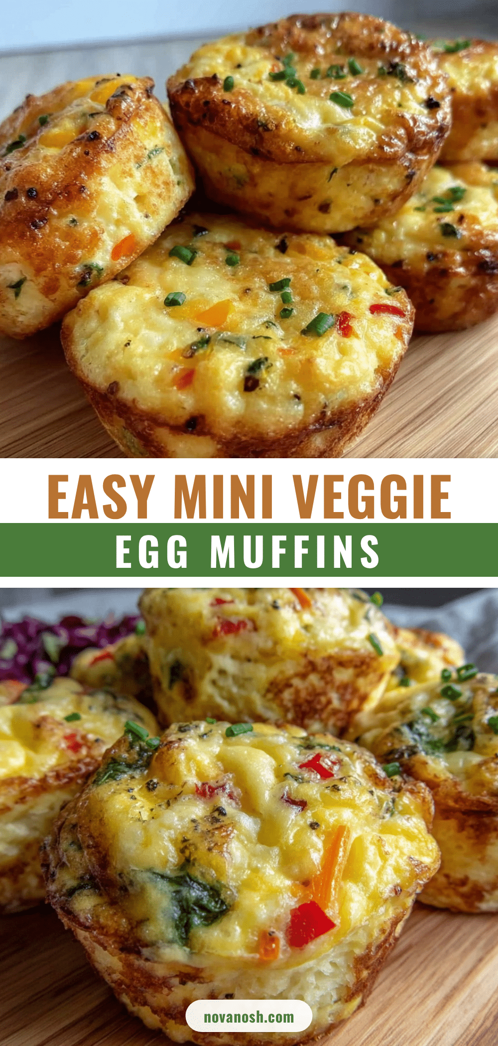 easy mini veggie egg muffins recipe