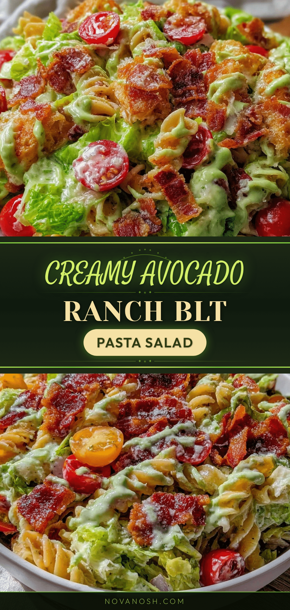 Fresh BLT Pasta Salad recipe