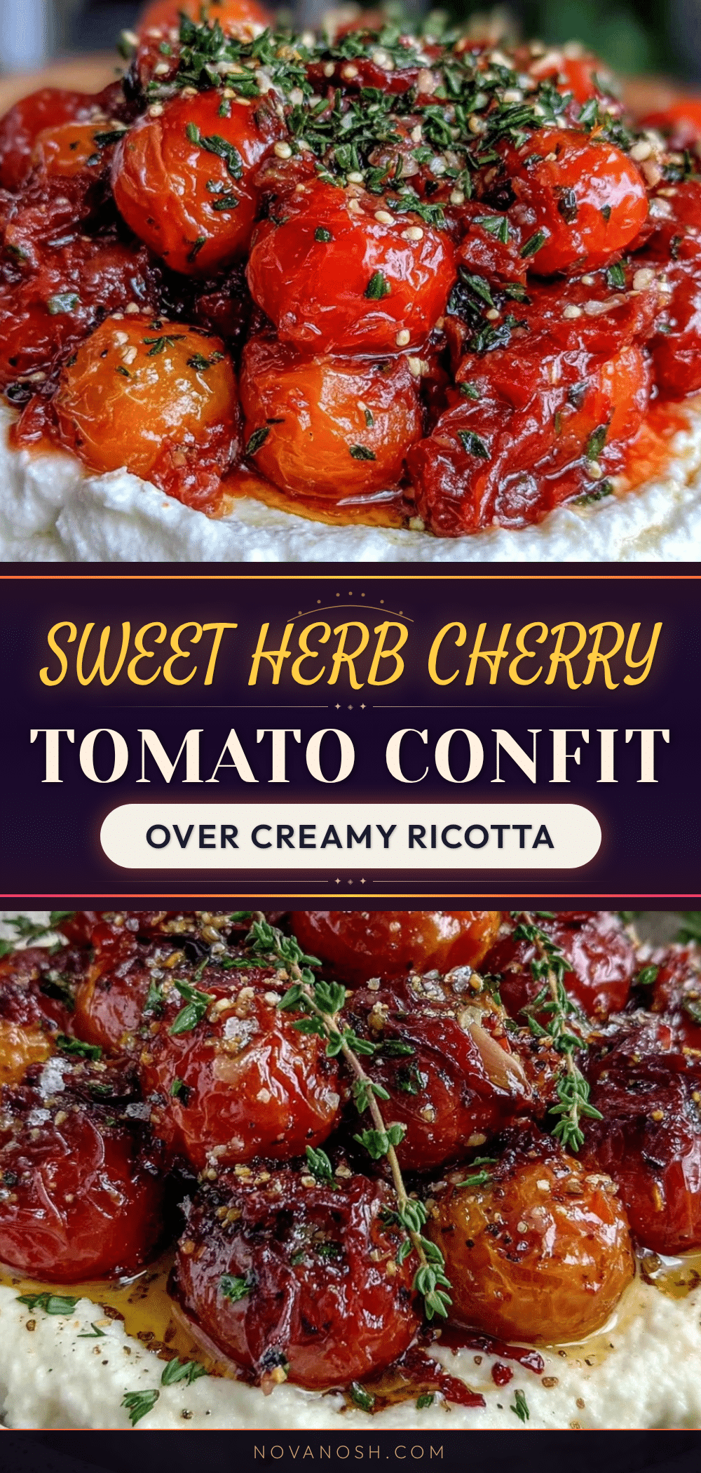 fresh cherry tomato confit recipe