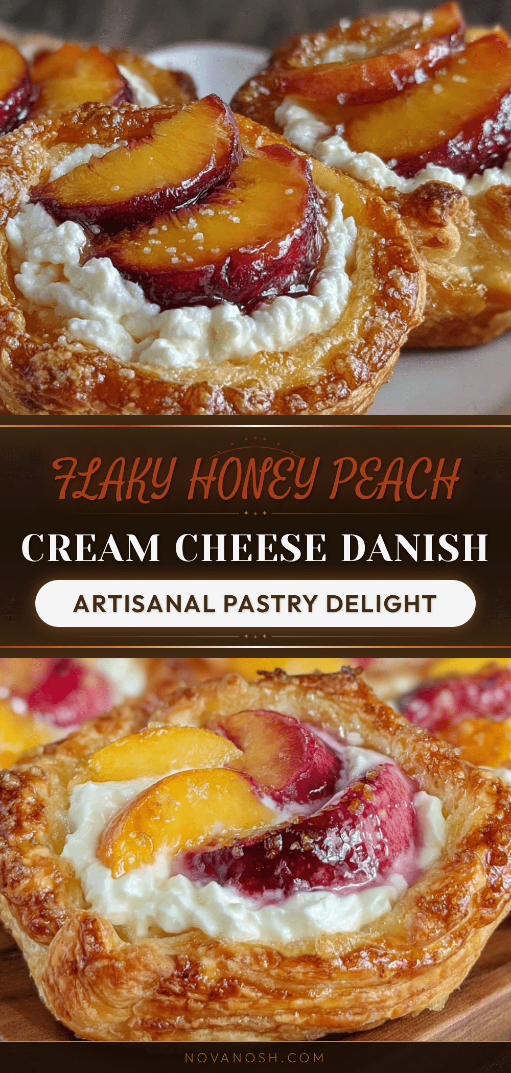 honey peach cream cheese danish recipe recipe