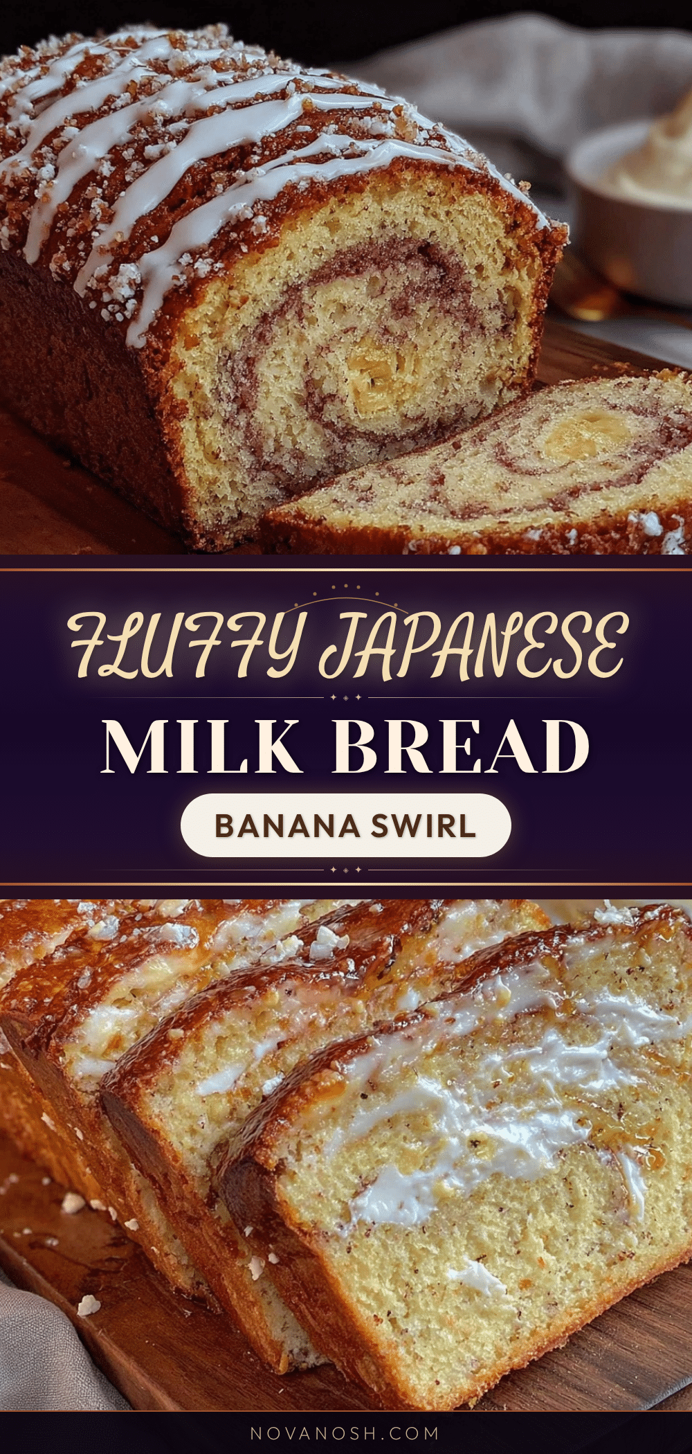japanese-style milk bread banana bread recipe