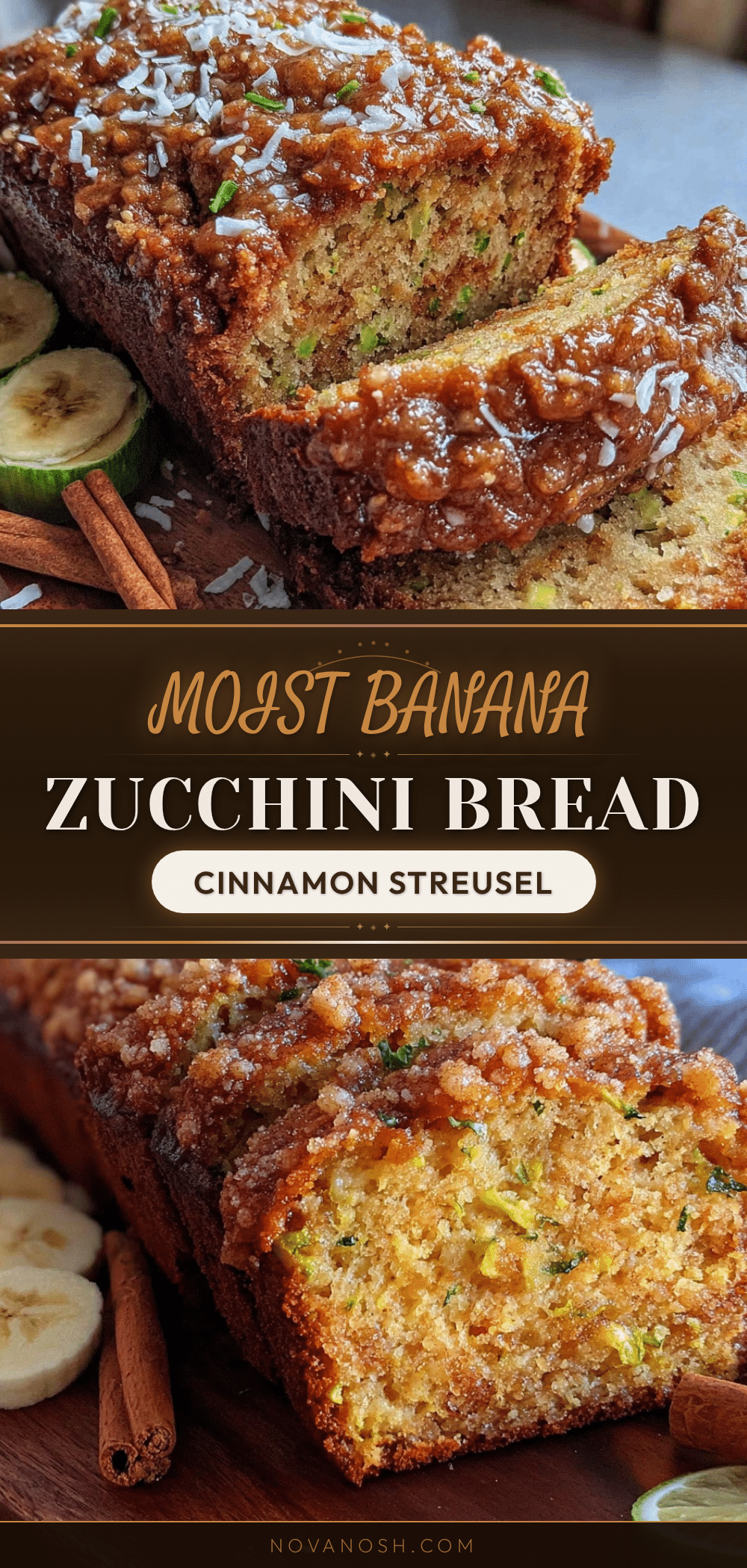 moist banana zucchini bread recipe