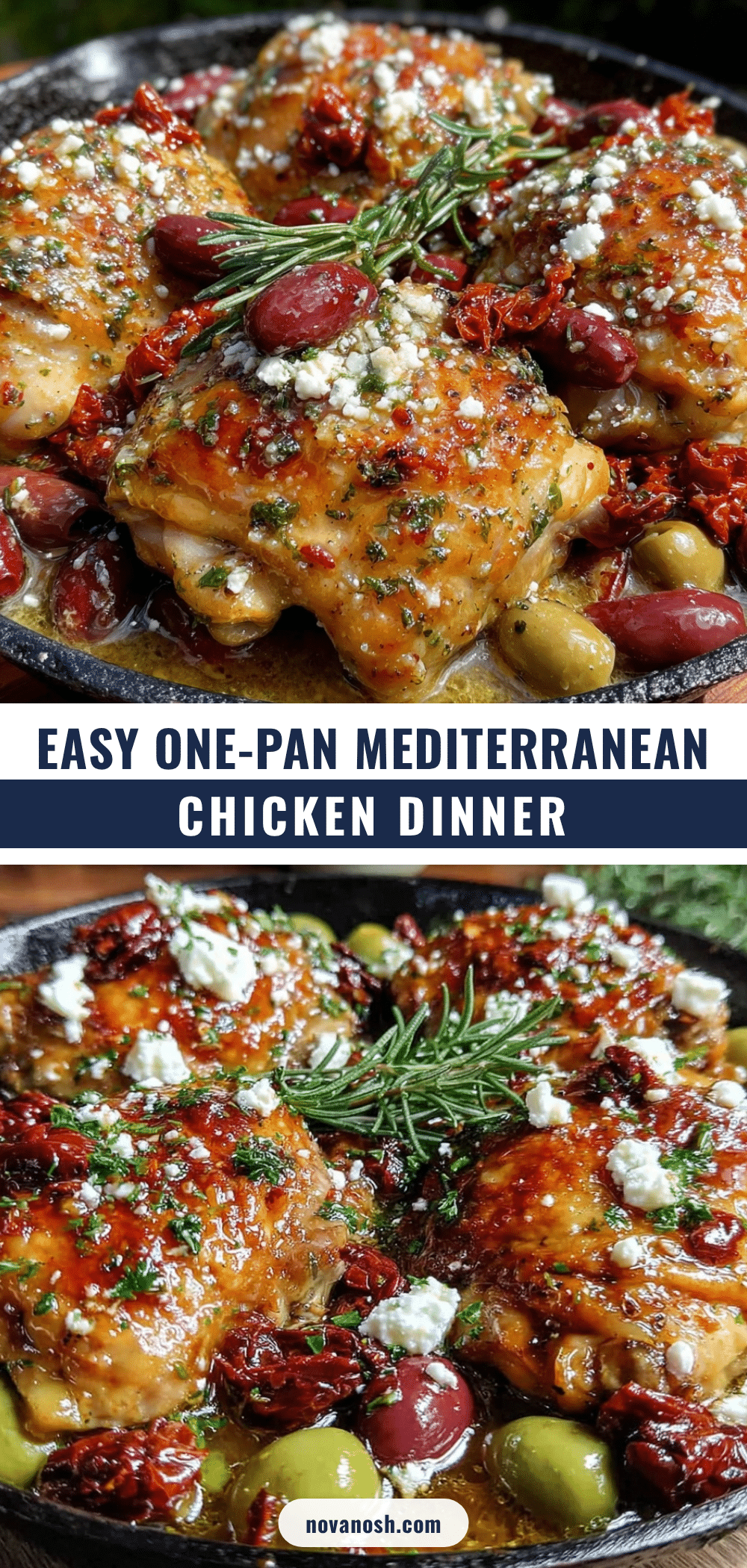 one-pan mediterranean chicken recipe
