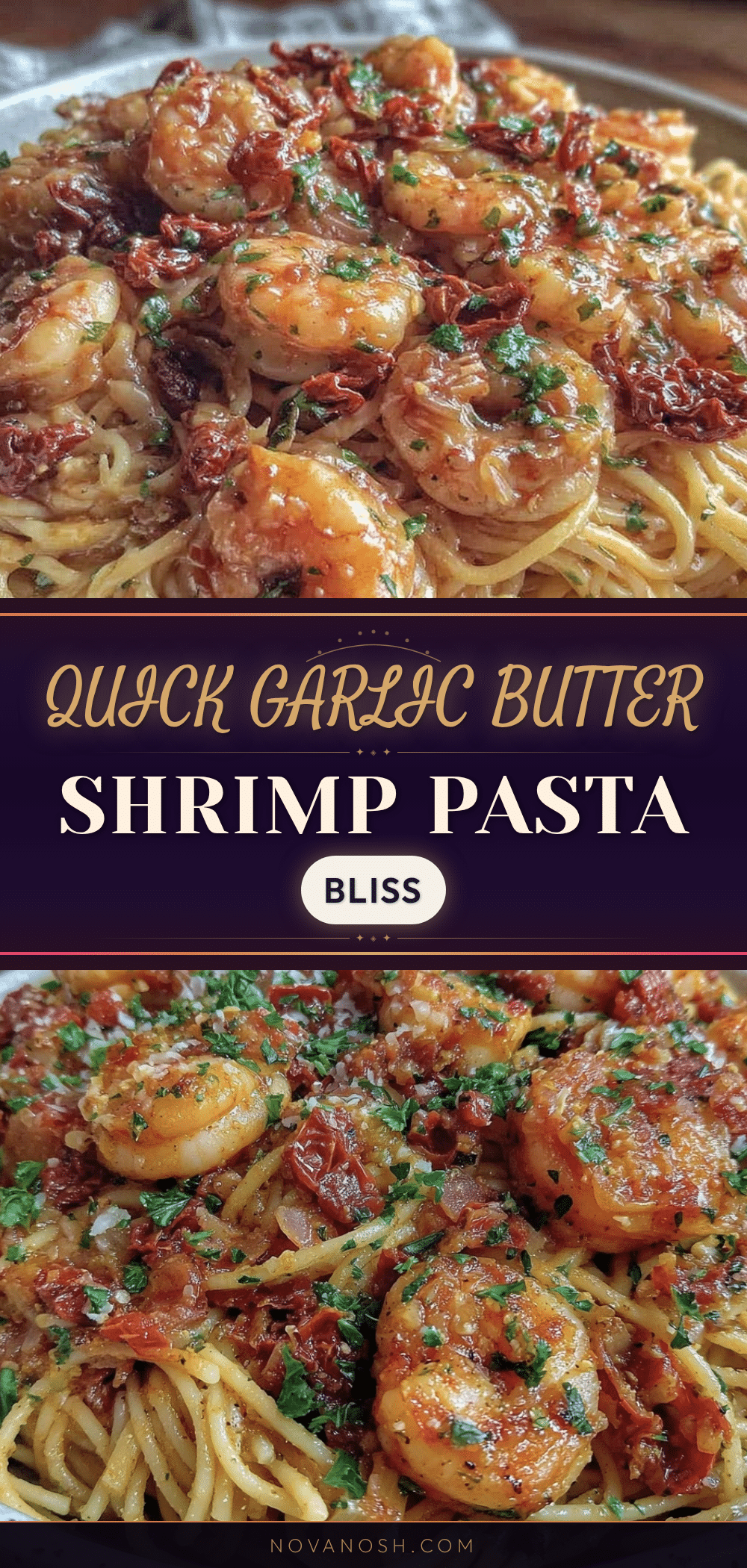 quick garlic butter shrimp pasta recipe
