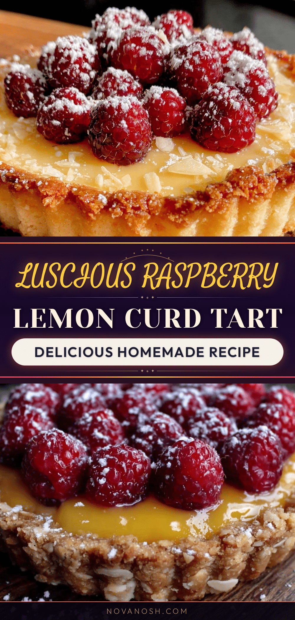 raspberry lemon curd tart recipe