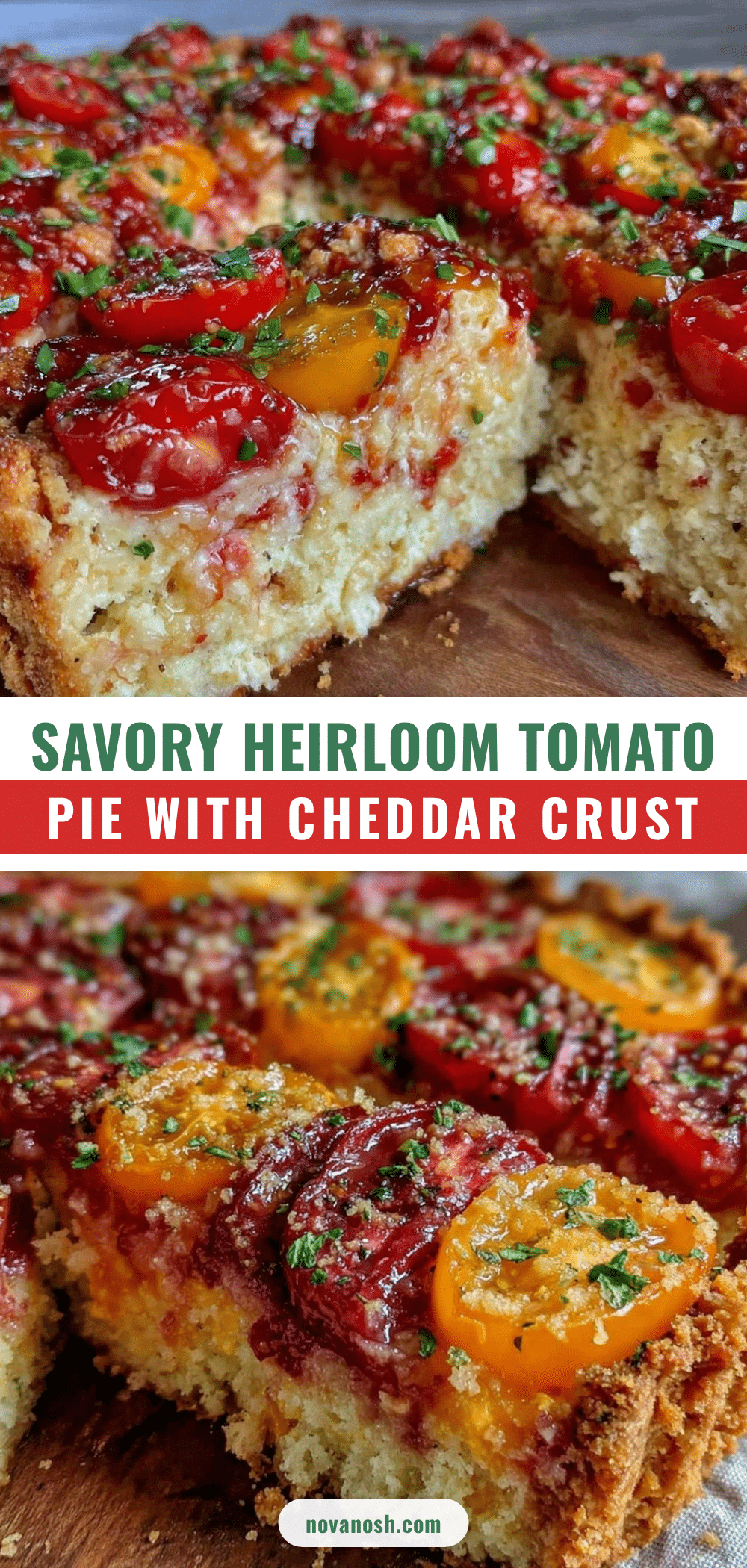 savory heirloom tomato pie recipe