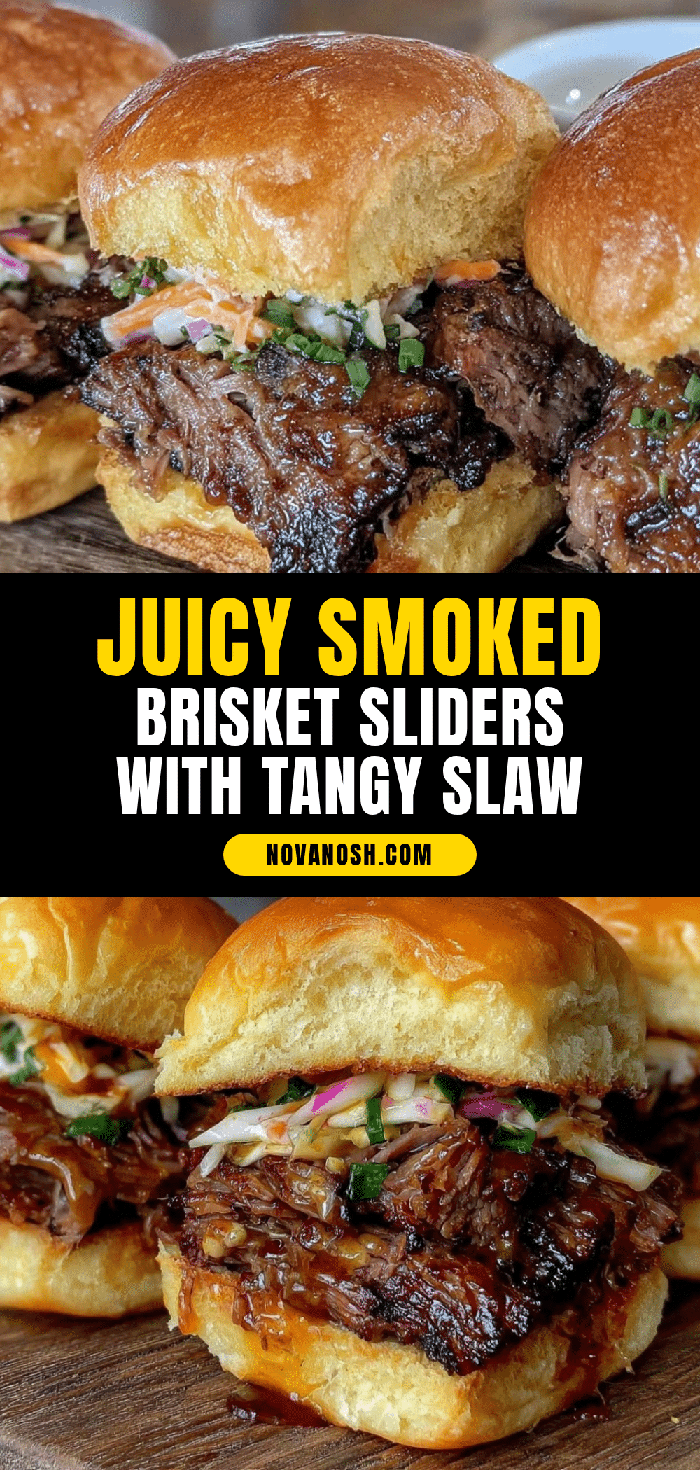 smoked brisket sliders recipe