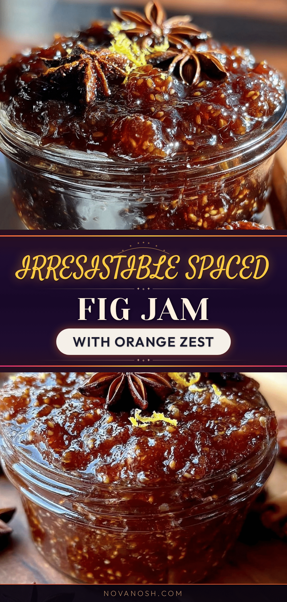 spiced fig jam recipe