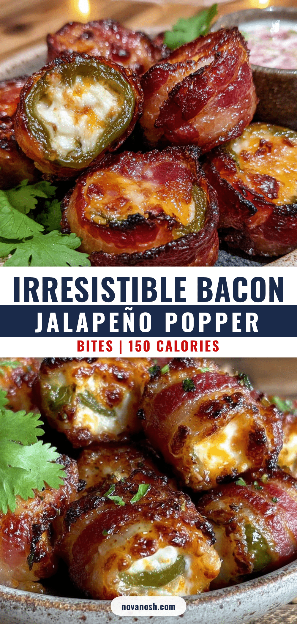 bacon-wrapped jalapeño popper bites recipe
