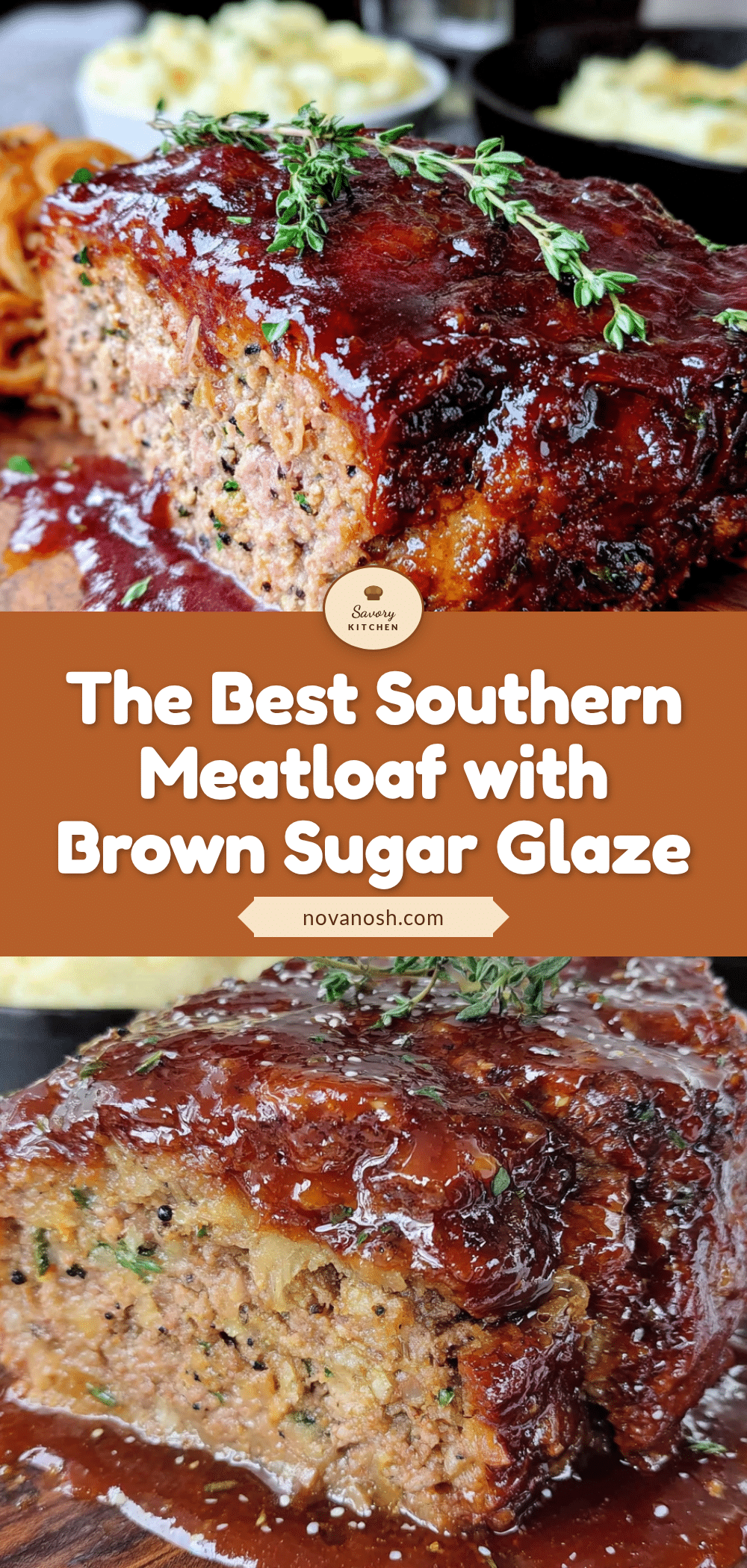 classic southern meatloaf with brown sugar glaze recipe