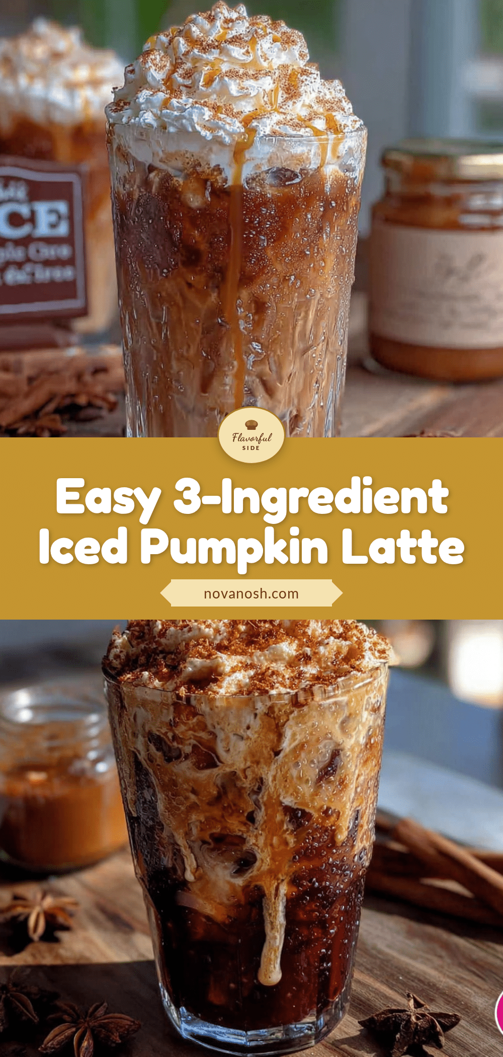 iced pumpkin spice latte recipe