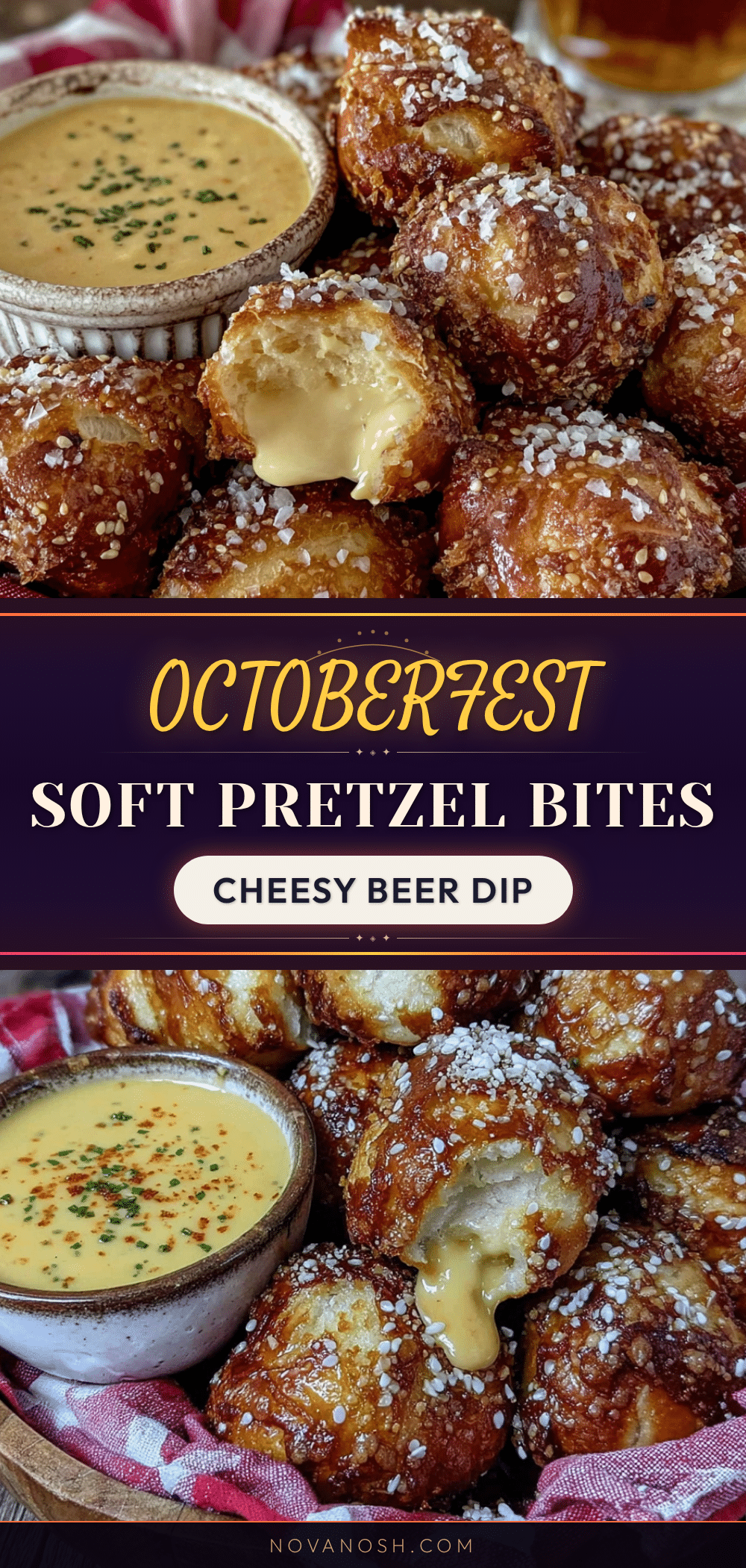 Oktoberfest Pretzel Bites recipe