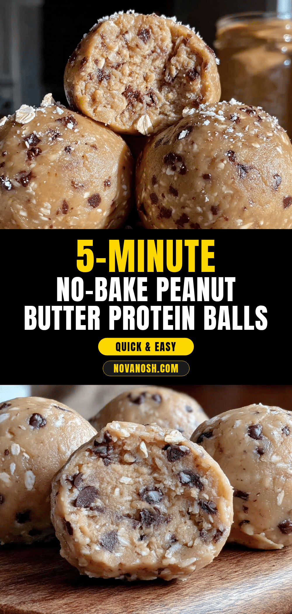 peanut butter protein balls recipe