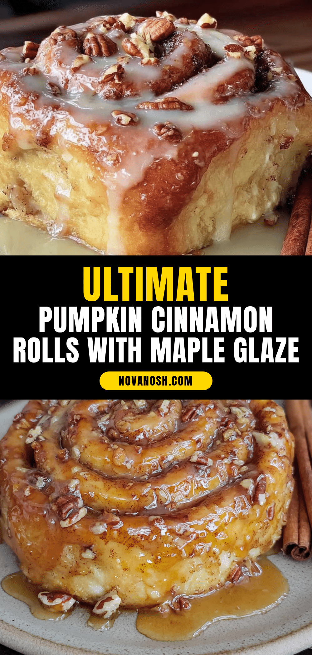 pumpkin cinnamon rolls recipe