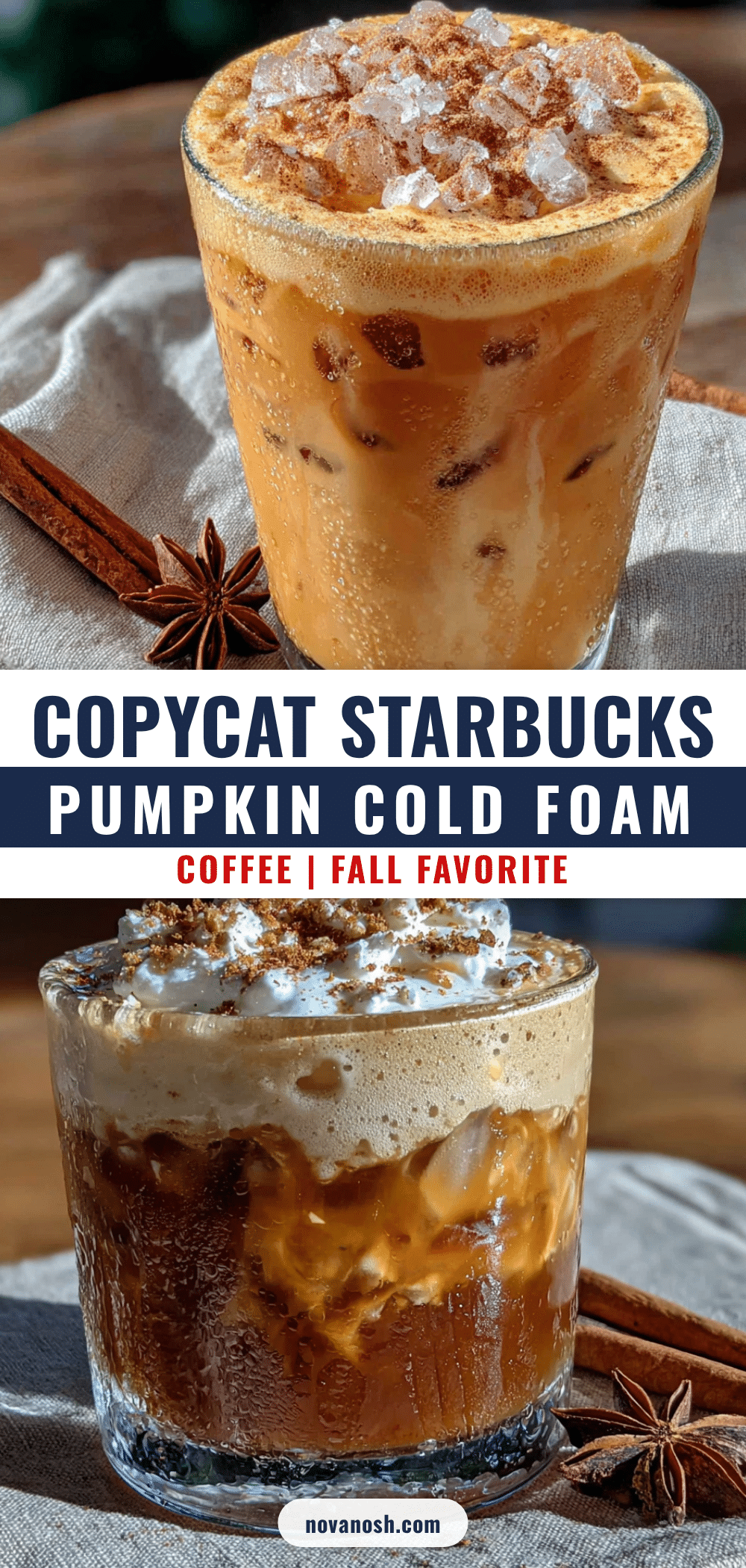 pumpkin cold foam coffee recipe