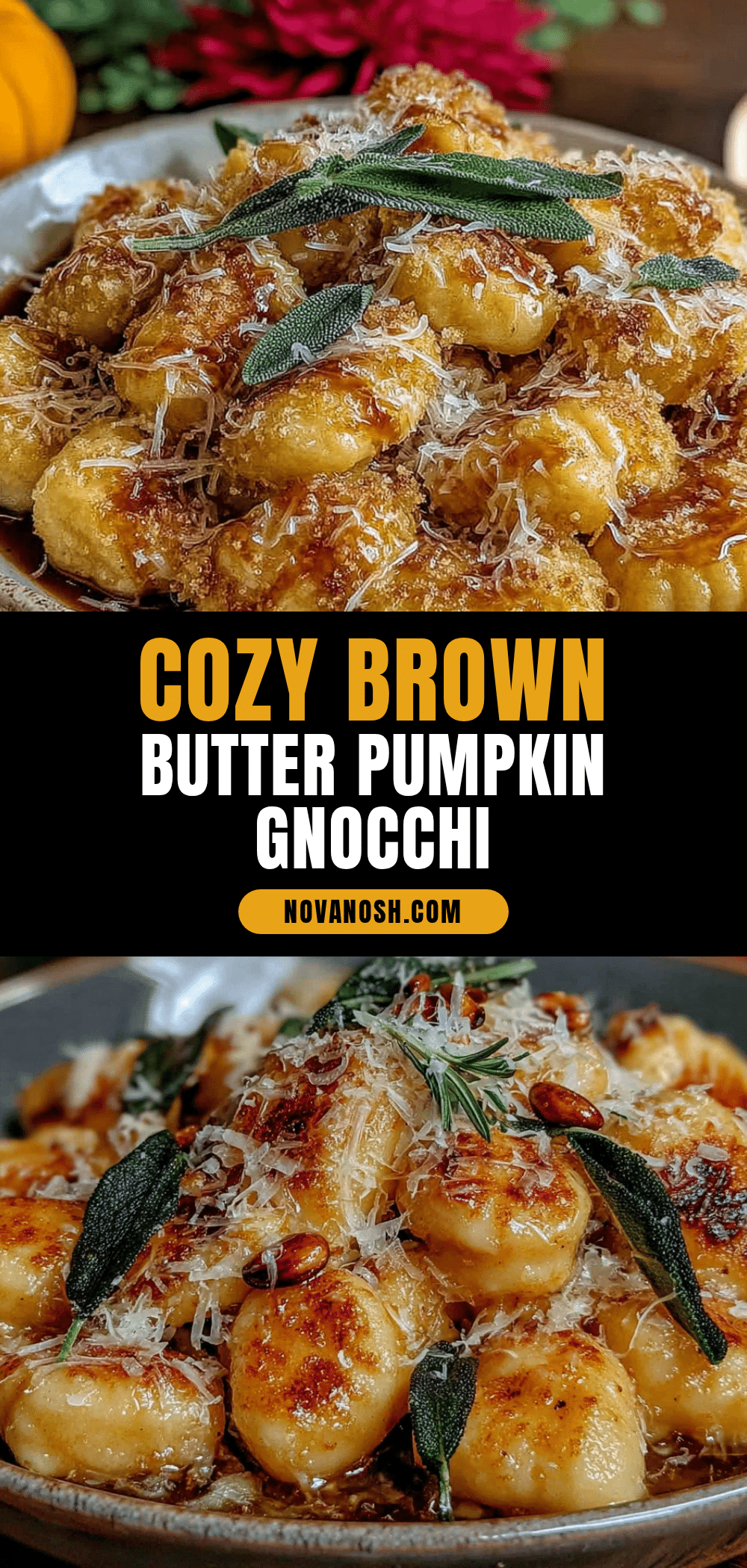 pumpkin gnocchi with brown butter sage sauce recipe