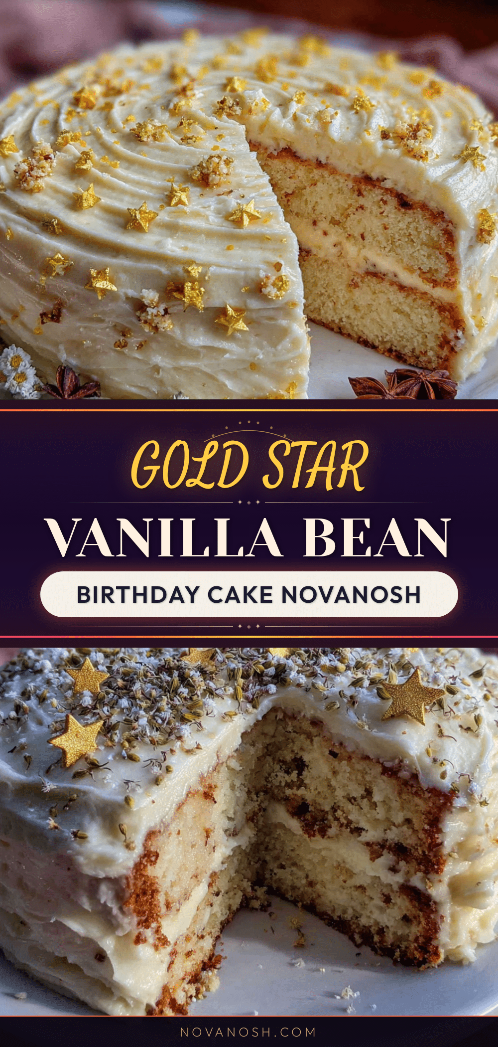 vanilla bean birthday cake recipe