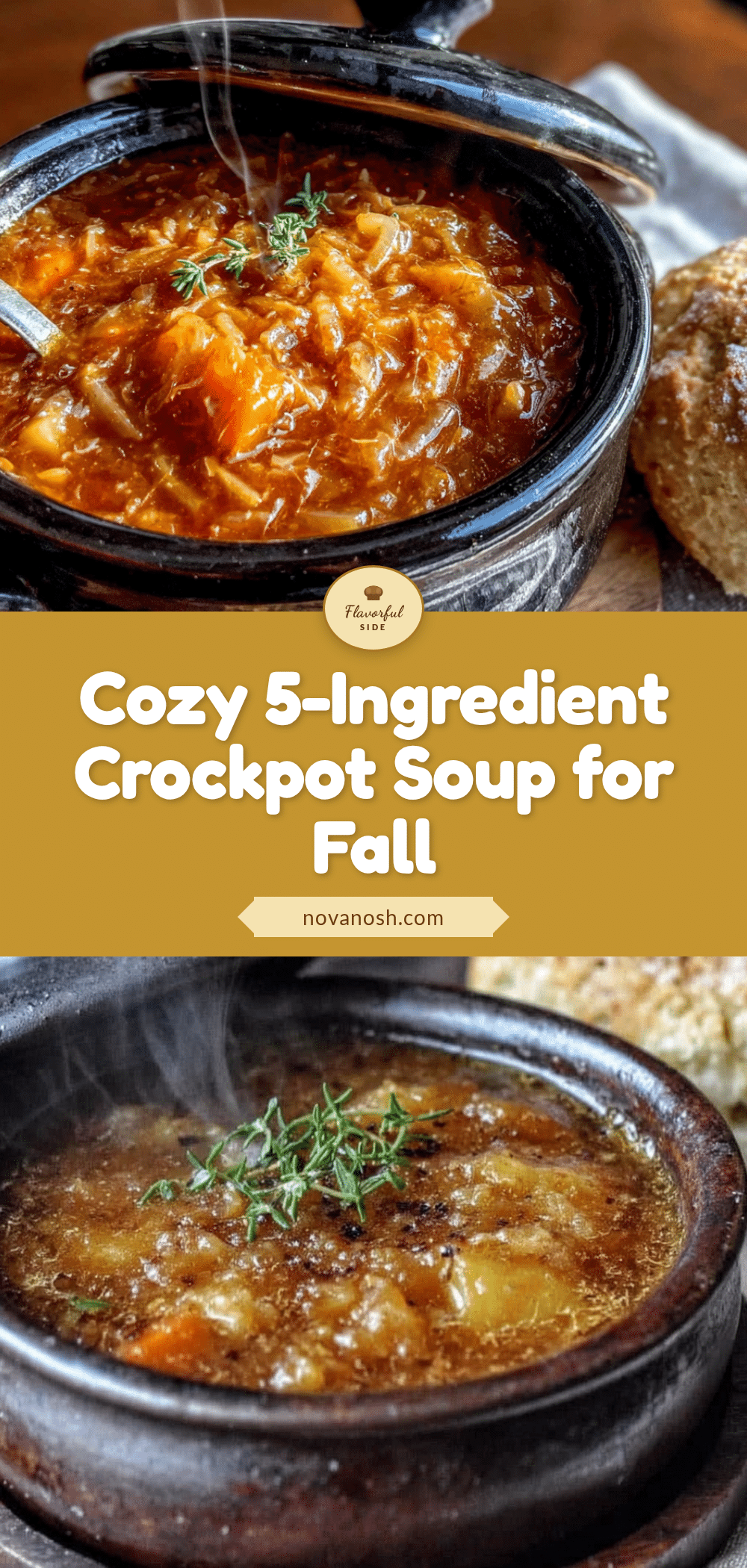 5-ingredient crockpot soup recipe