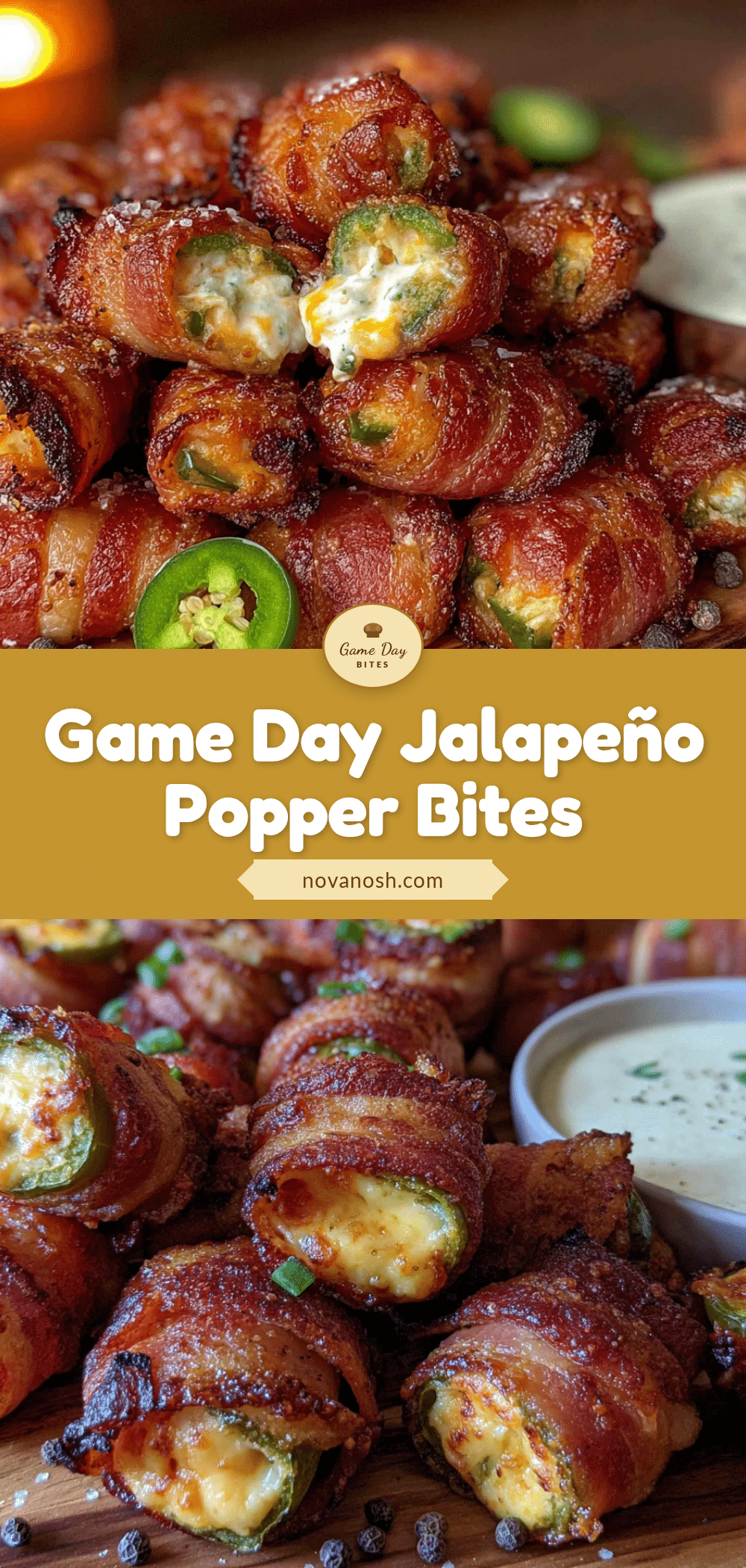 bacon-wrapped jalapeño popper bites recipe