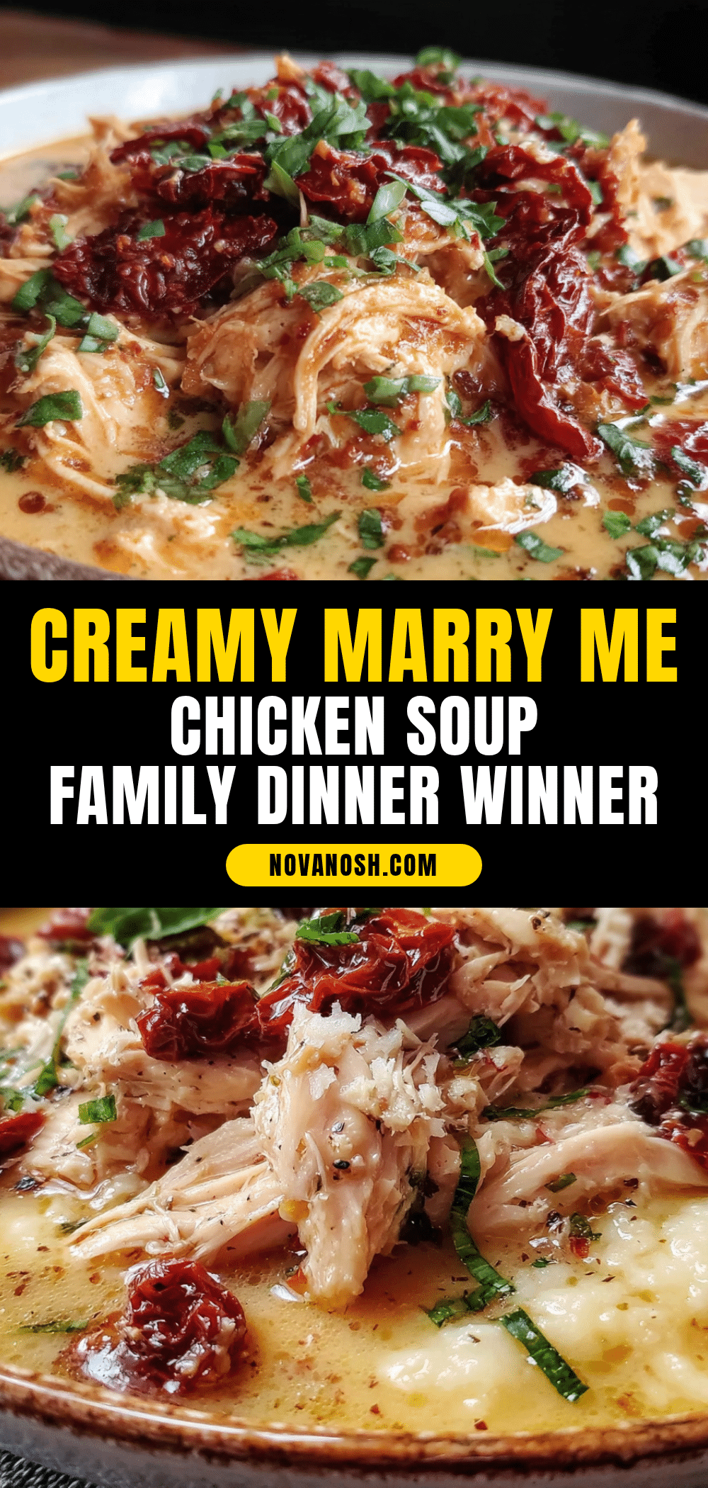 creamy marry me chicken soup recipe