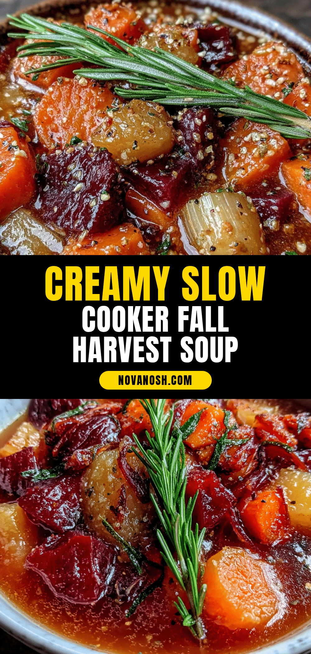 crockpot fall harvest soup recipe