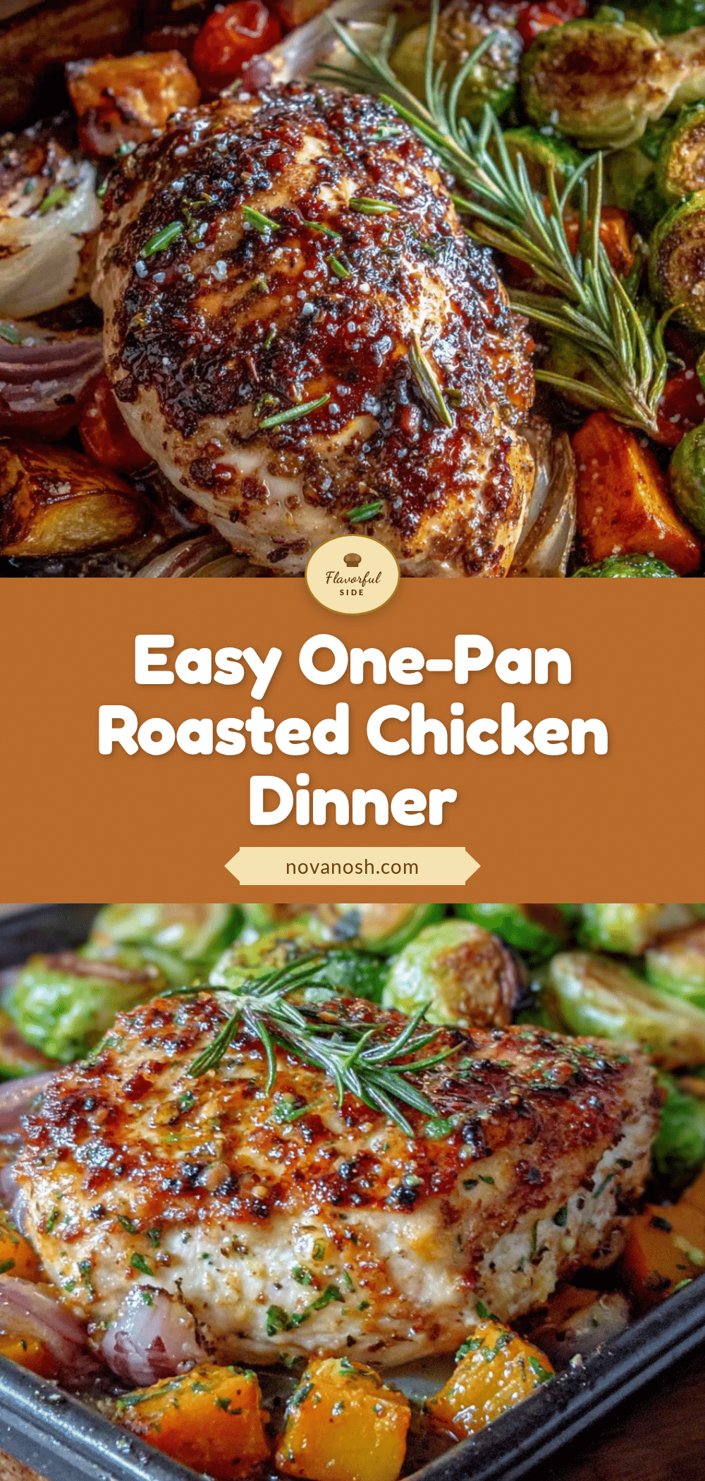 easy sheet-pan chicken breast with roasted vegetables recipe