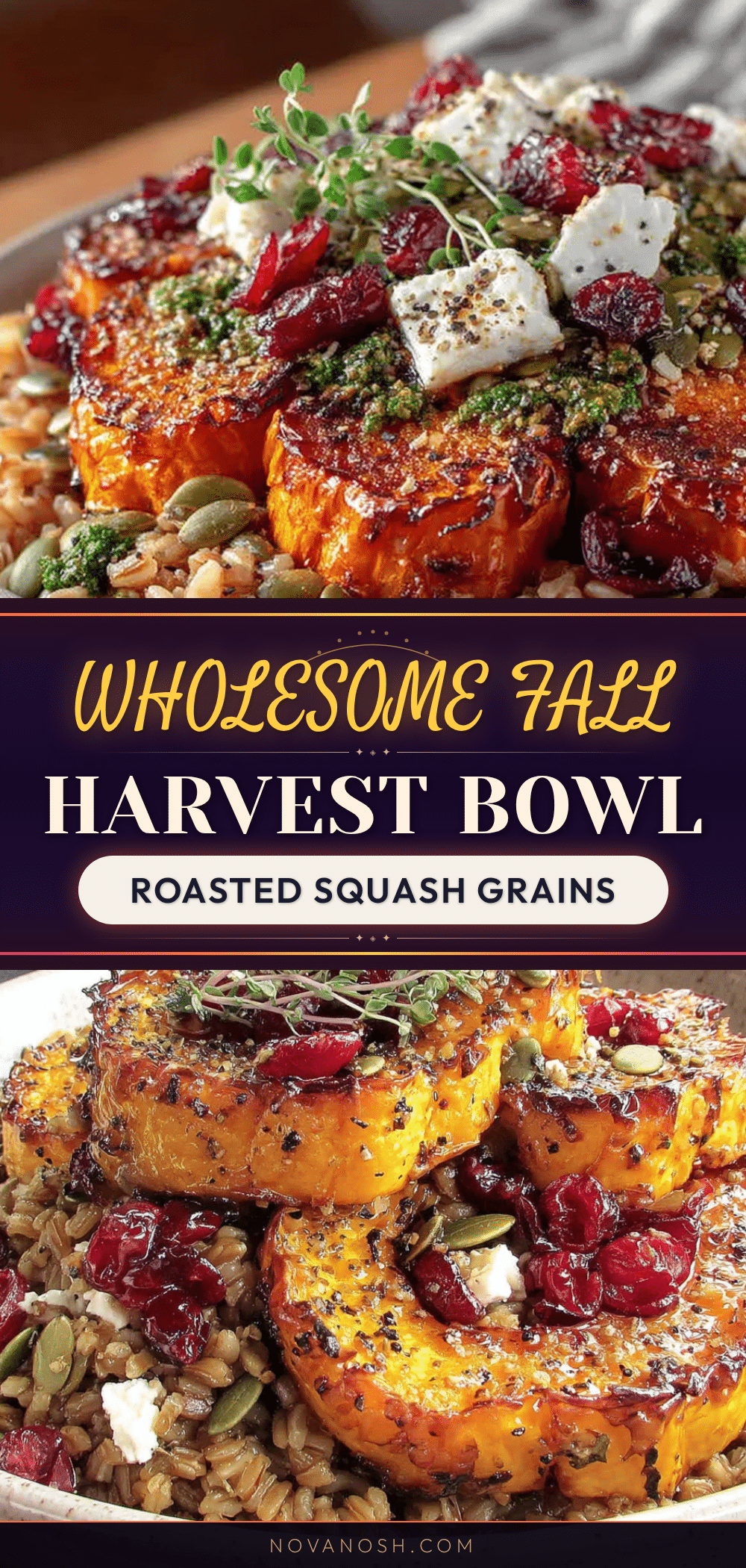 fall harvest grain bowl recipe