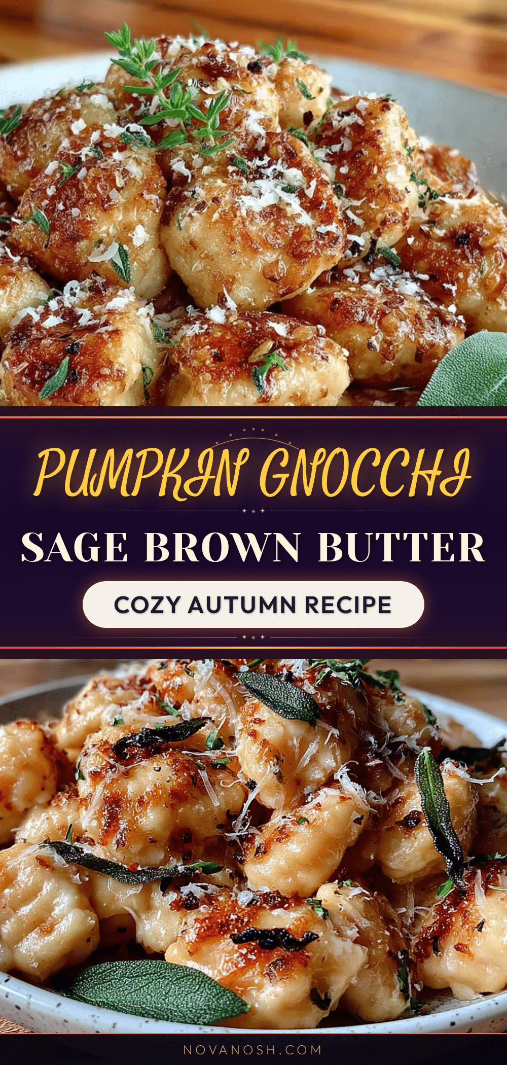pumpkin gnocchi sage brown butter recipe
