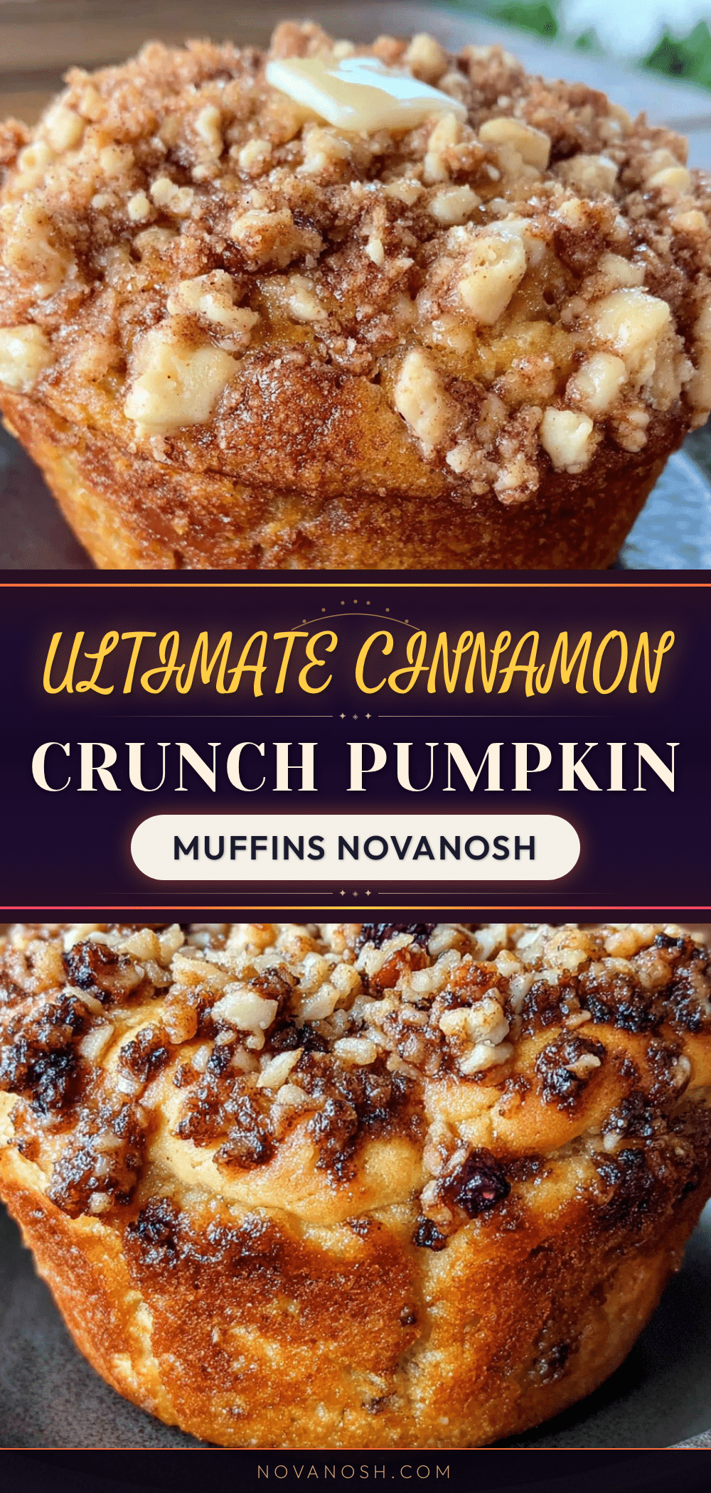 pumpkin streusel muffins recipe