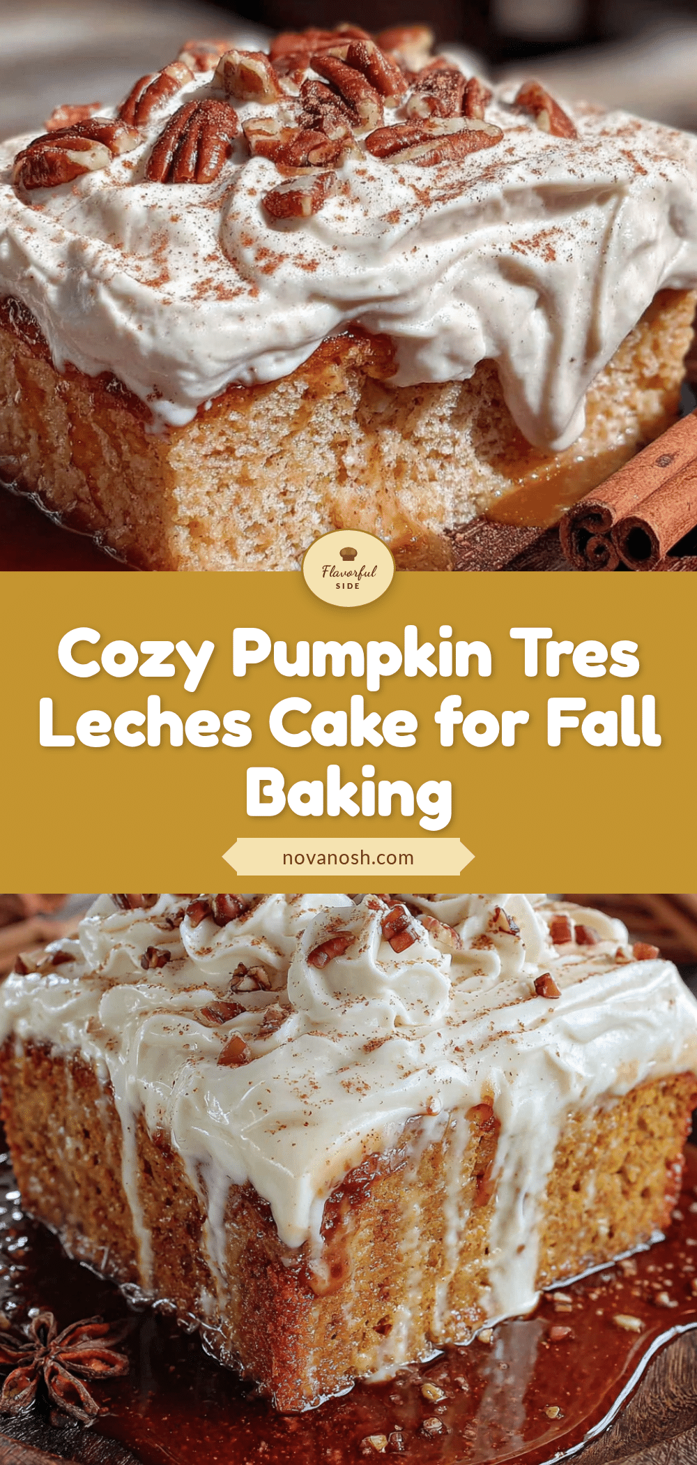 Pumpkin Tres Leches Cake recipe