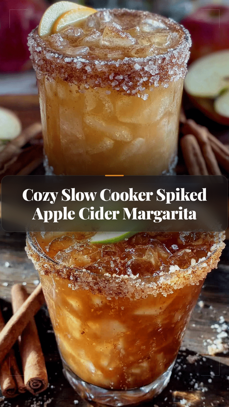 slow cooker apple cider margarita recipe