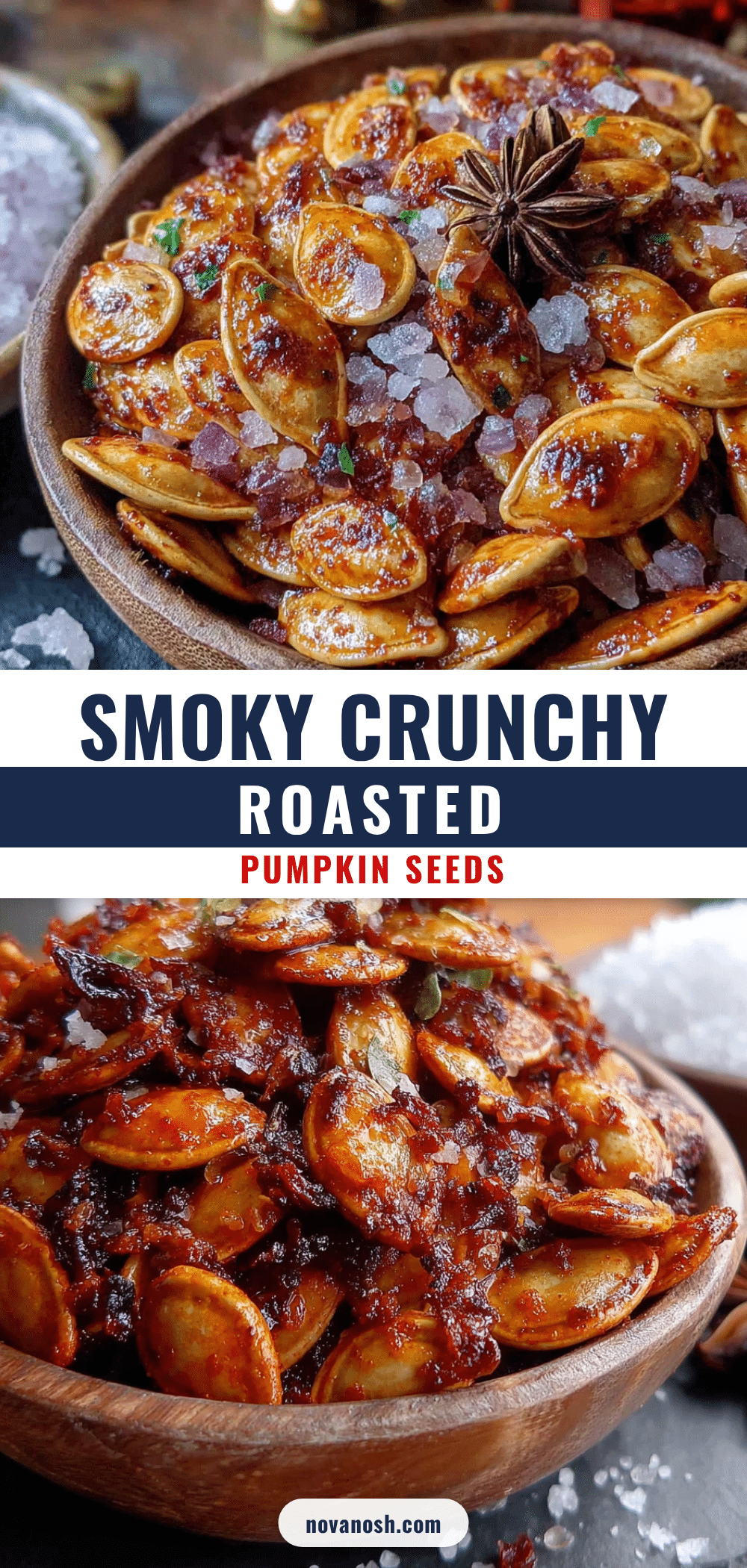 smoky crunchy roasted pumpkin seeds recipe