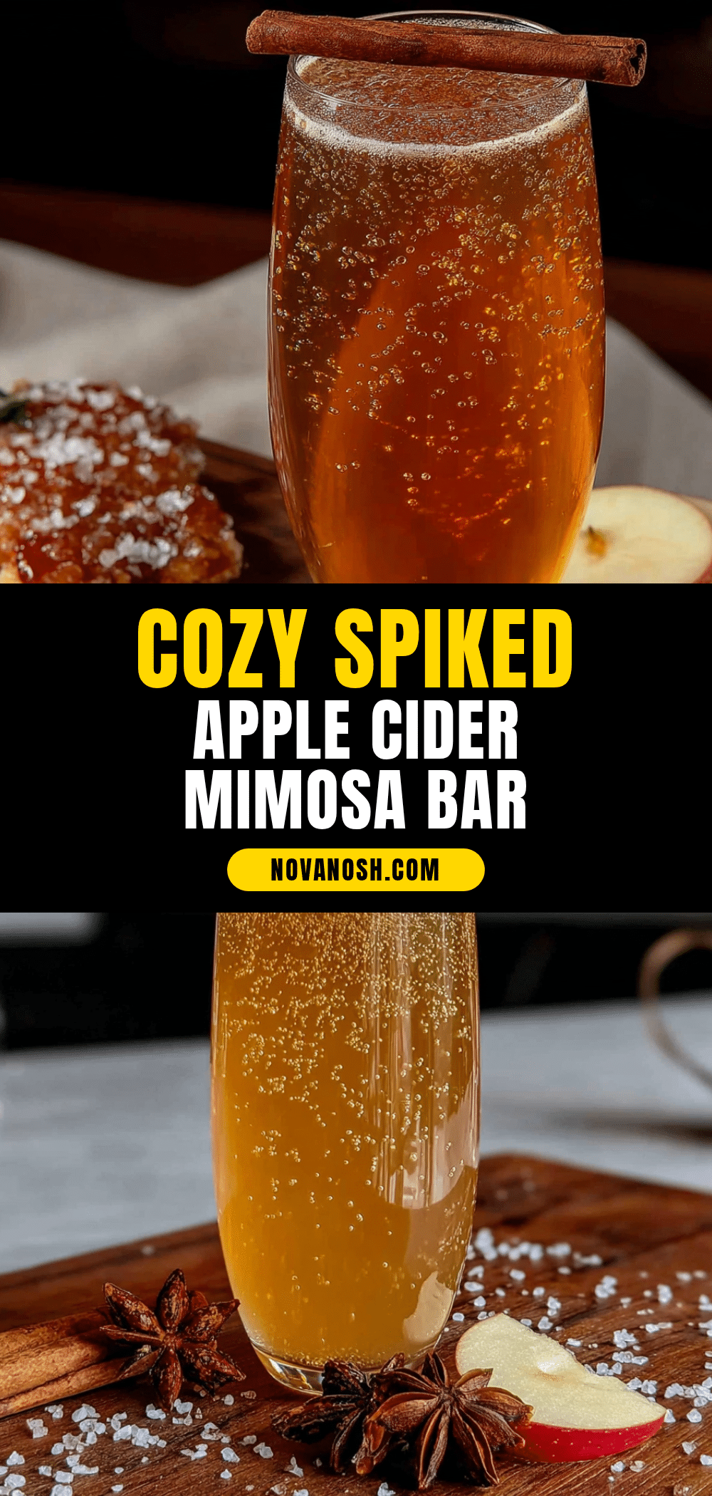 spiked apple cider mimosa recipe