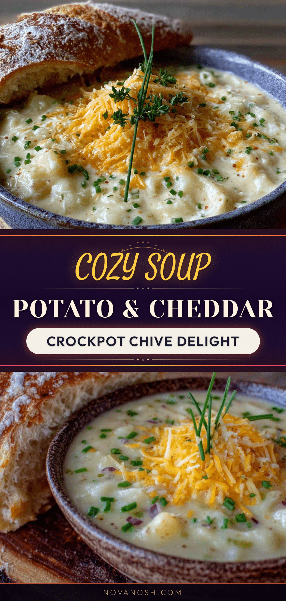crockpot potato soup recipe
