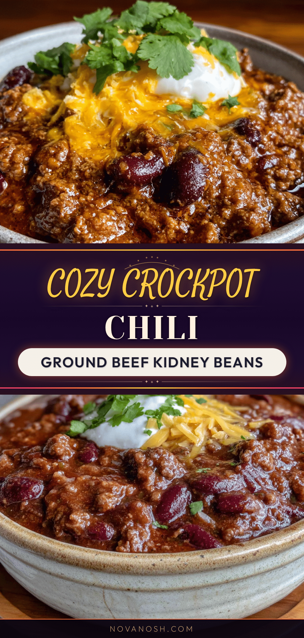 easy crockpot chili with ground beef recipe