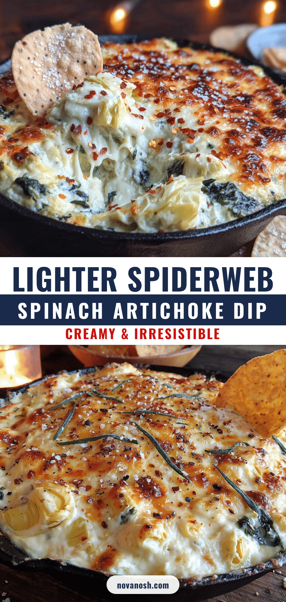 lighter spinach artichoke dip recipe