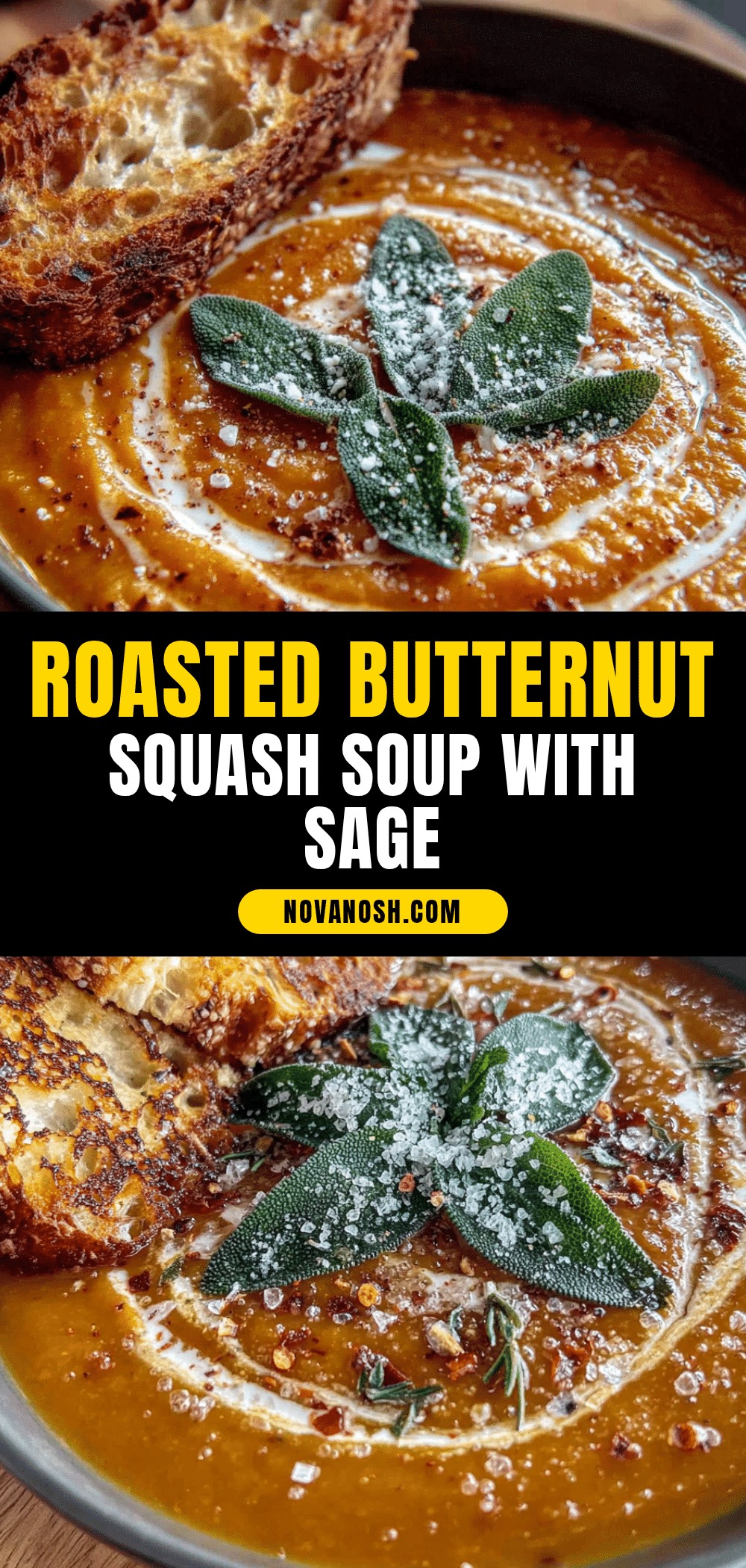 quick roasted butternut squash soup recipe