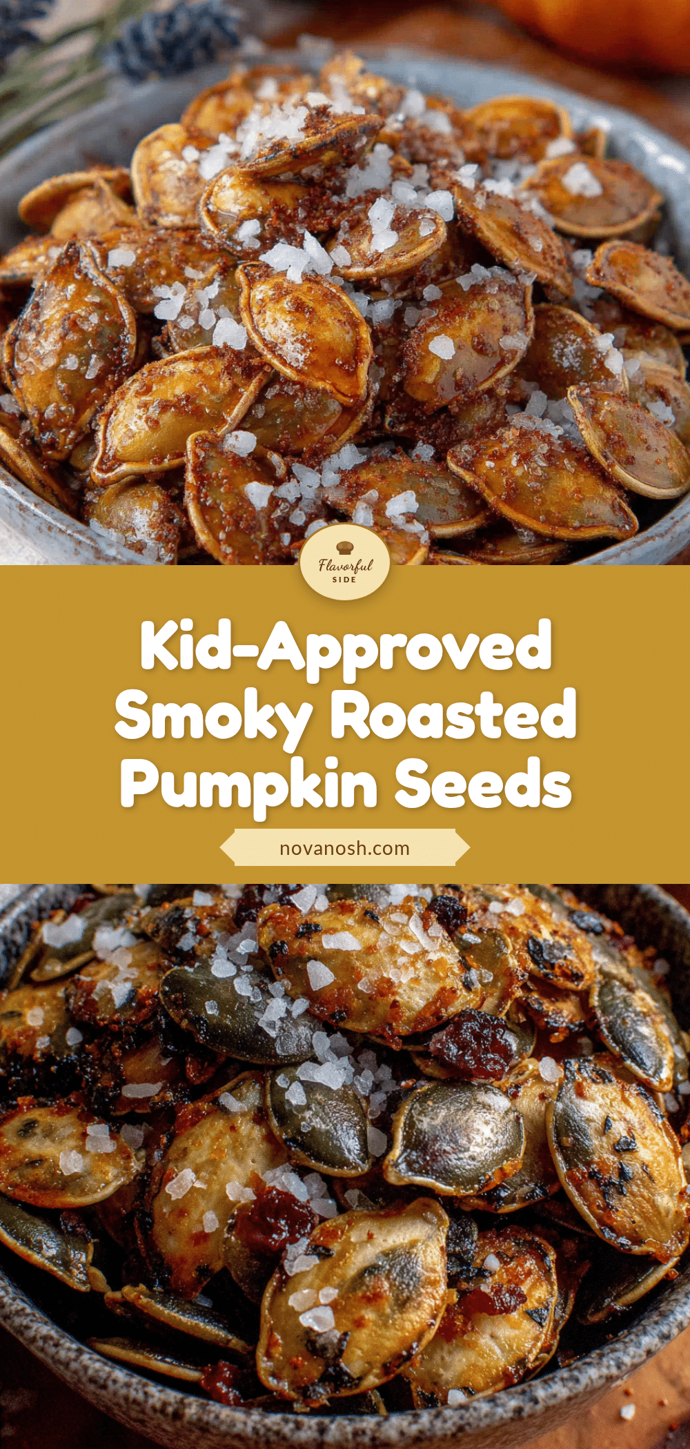 smoky roasted pumpkin seeds recipe