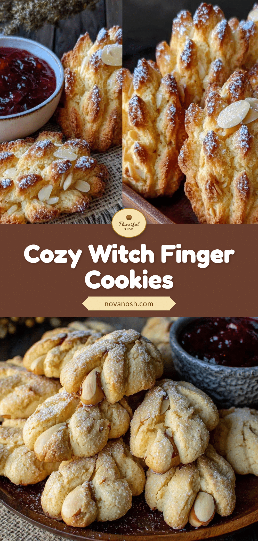 witch finger cookies recipe